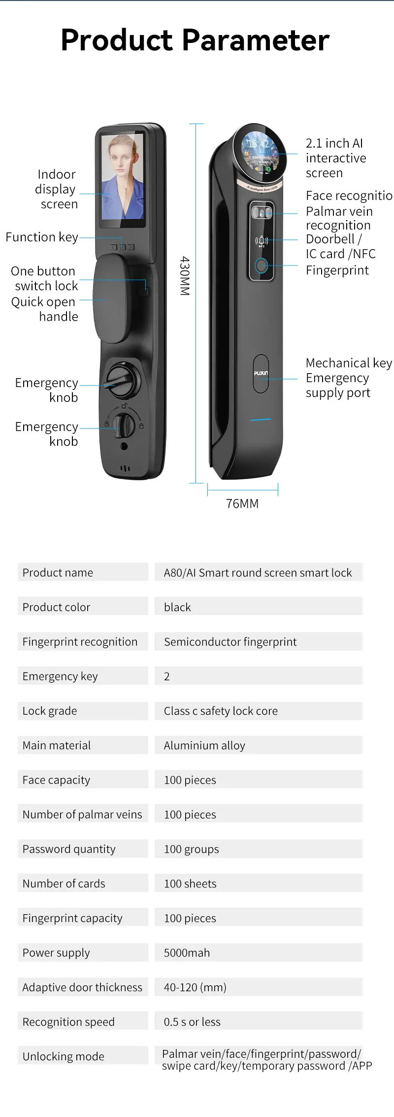 Fingerprint Smart Door Lock